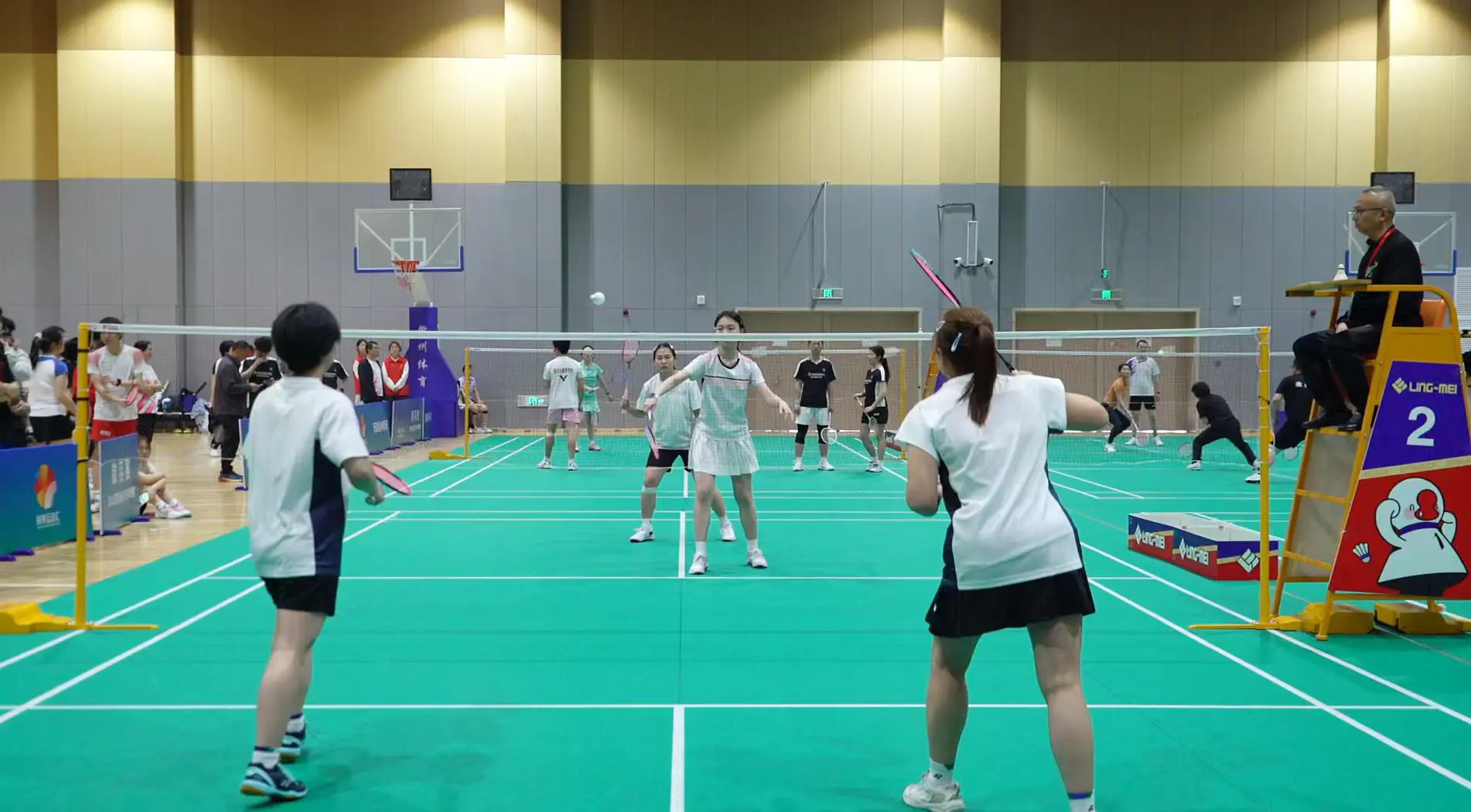 2026安徽省羽毛球聯賽徽州區選拔賽熱力開賽