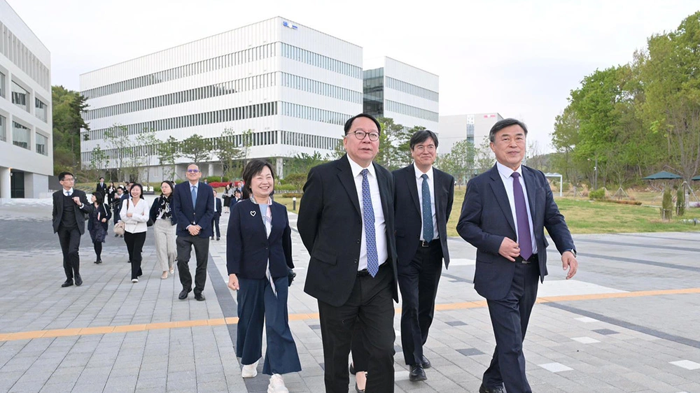 陳國基率團訪韓考察世宗大學城 為北都大學城取經