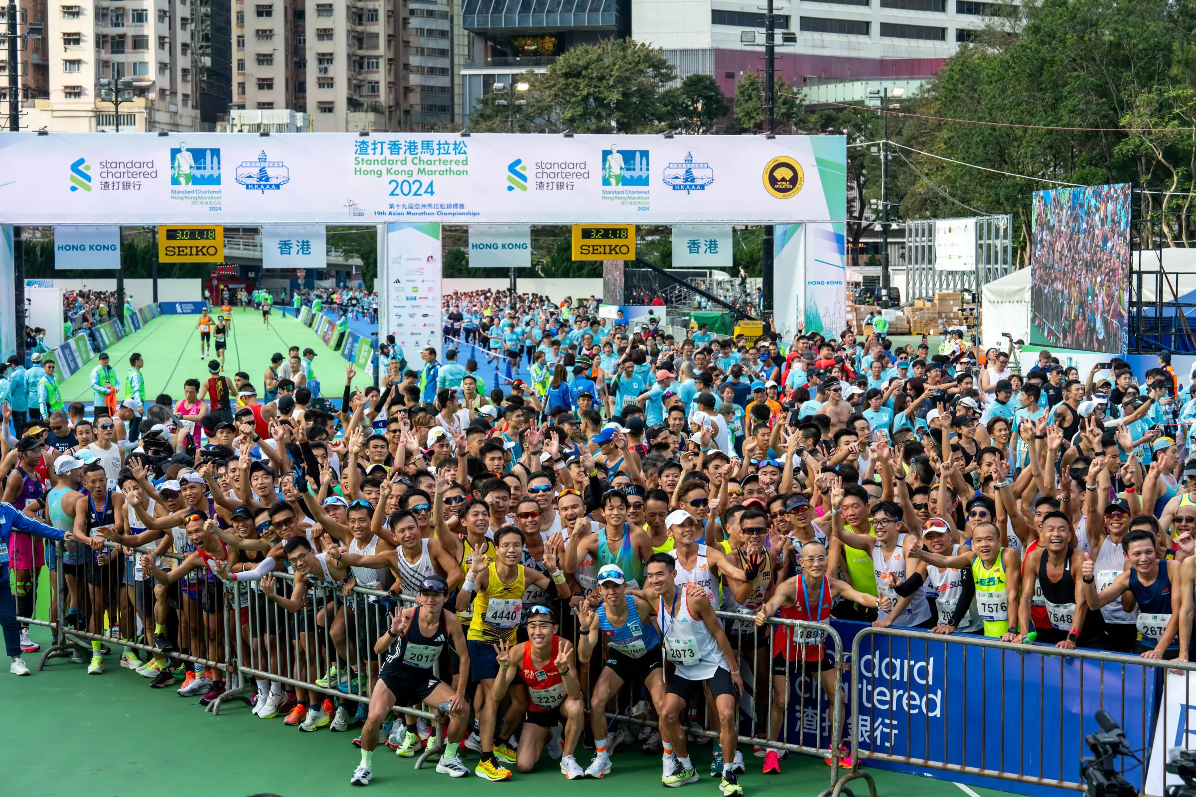 渣打香港馬拉松經濟效益高達3.38億港元