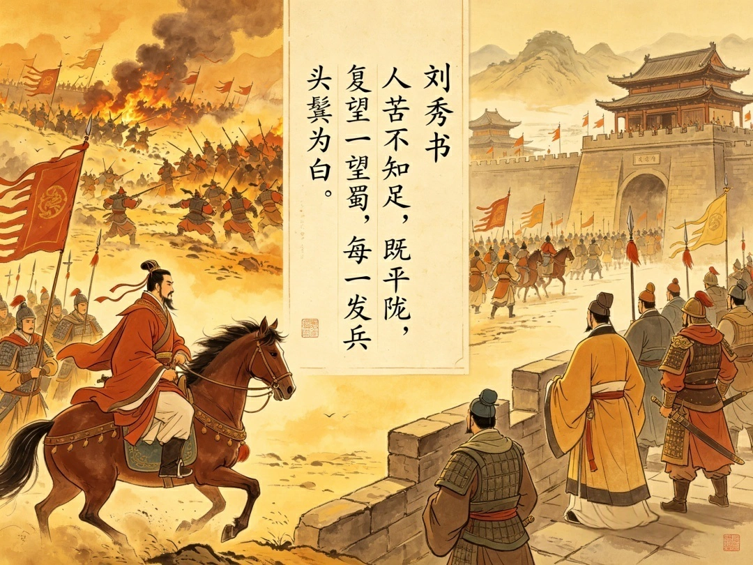 【樹成·心耕錄】「得隴望蜀」兩千年間的語義反轉