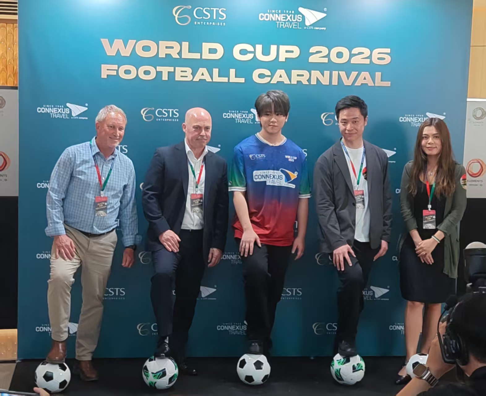  【FIFA世界盃2026】世界盃足球嘉年華開幕 全旅達攜手姜濤為賽事預熱