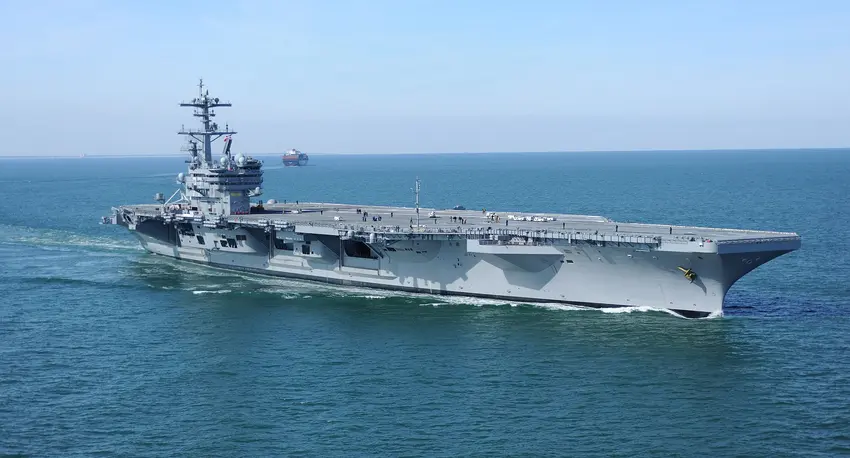 美軍「布什」號航母已進入印度洋海域