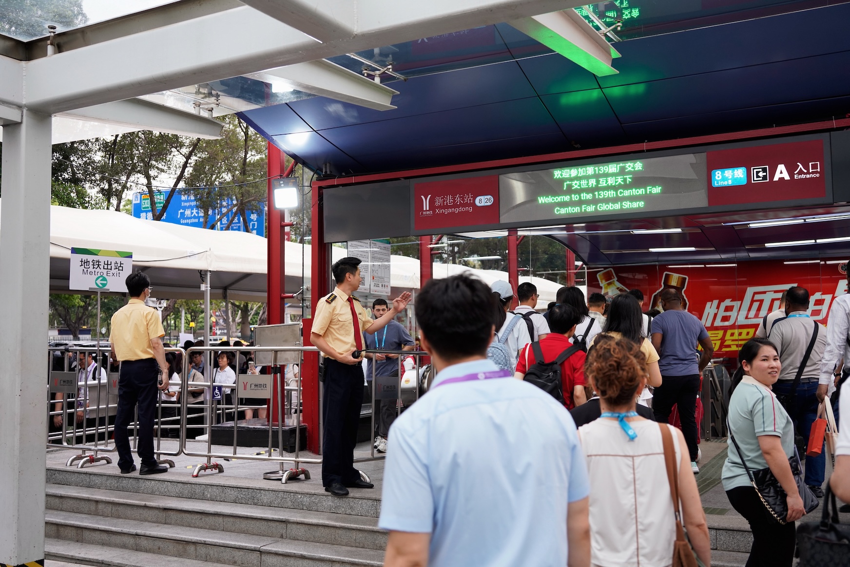 加車、延長服務時間  廣州地鐵保障「五一」小長假市民出行