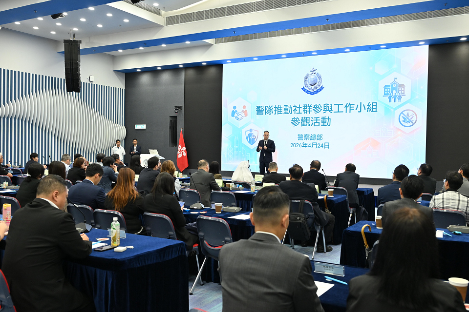 警隊推動「一會一訪」新模式 增強青少年對守法意識