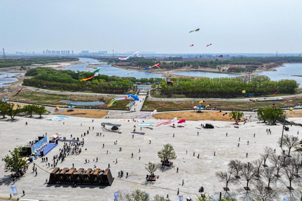 萬物「箏」春赴美好 瀋陽經開區渾河西峽谷公園首屆風箏節浪漫啟幕