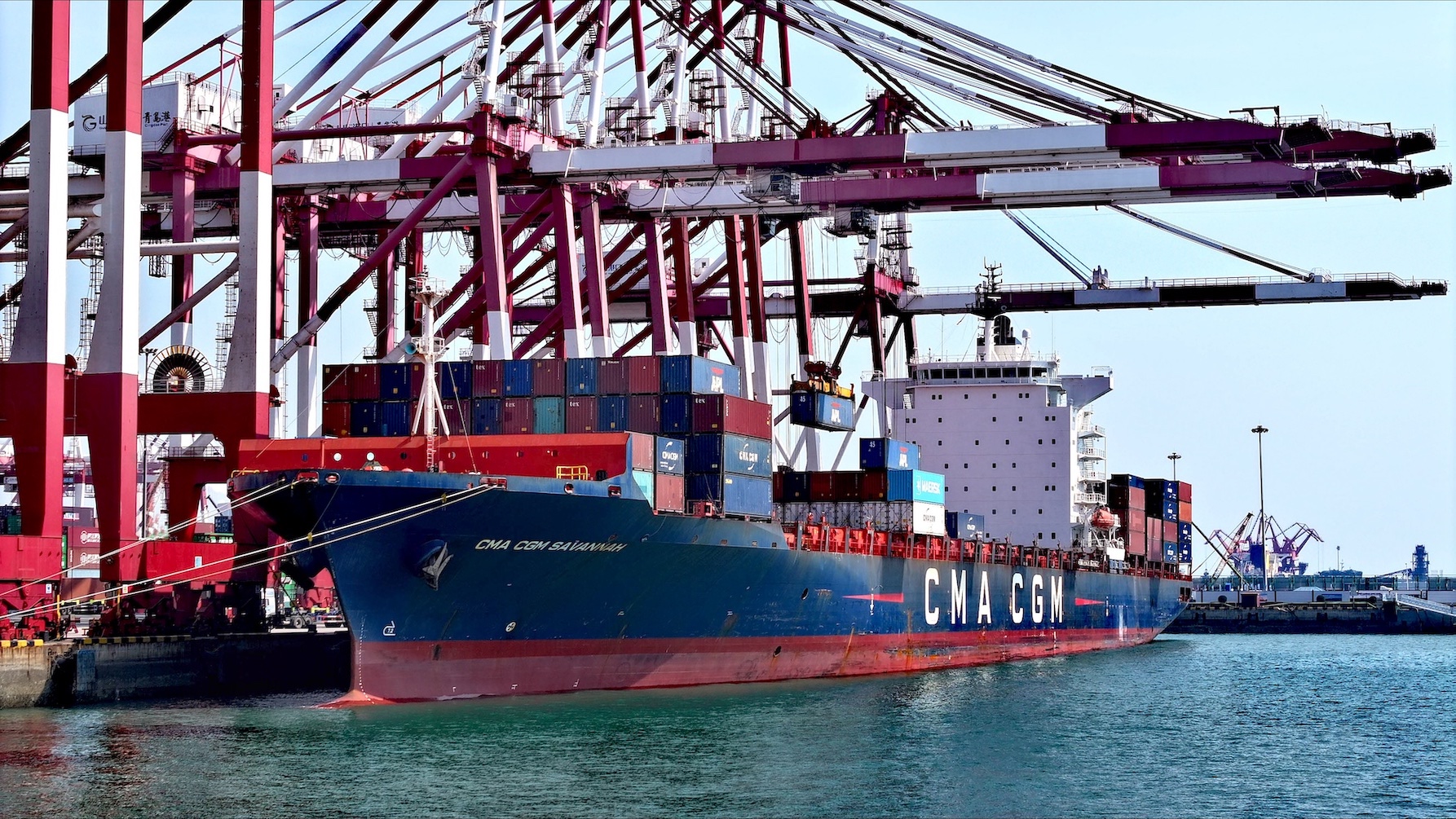 山東港口青島港開通西非新航線