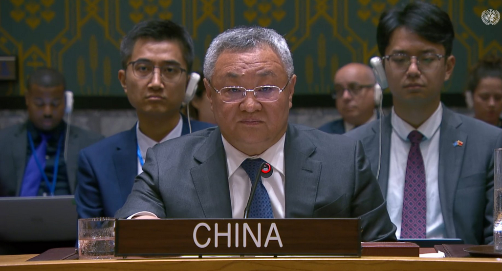 中國代表：霍爾木茲海峽受阻源於美以非法軍事行動