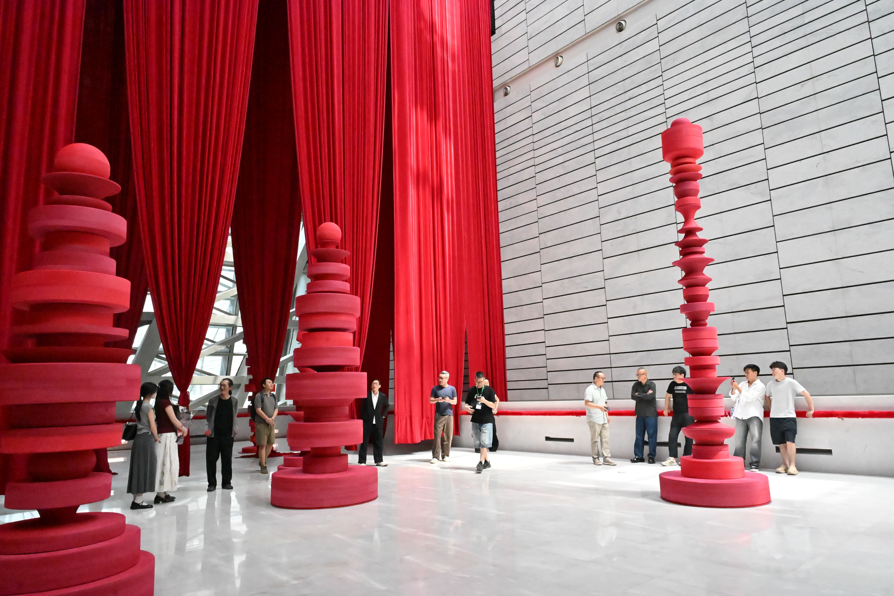 「PONG！張達利藝術展」在深圳市當代藝術與城市規劃館啟幕