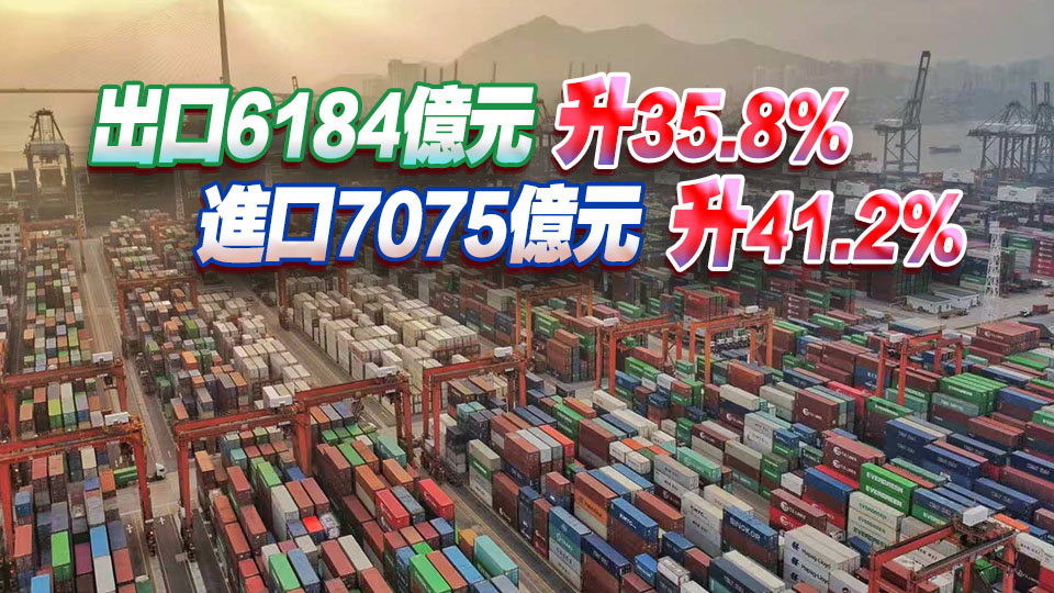 環球AI電子產品需求帶動 本港3月整體出口貨值升35.8%