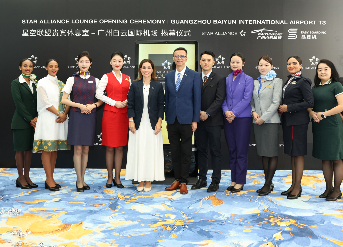 廣州白雲機場T3星空聯盟休息室驚艷亮相