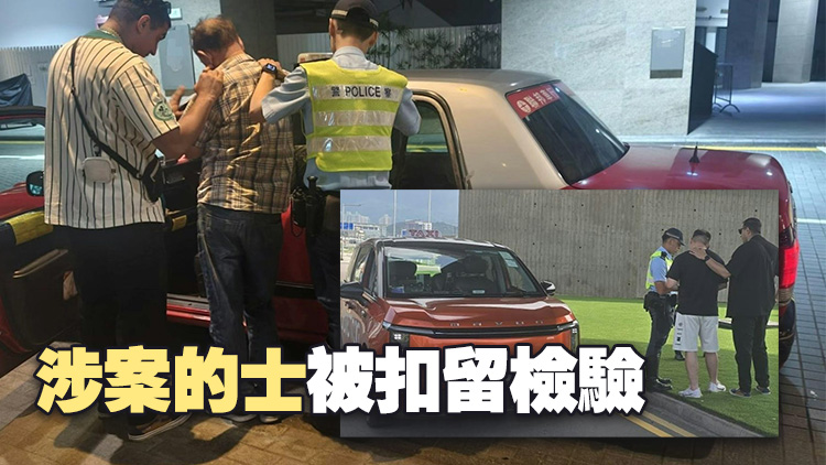 警方於機場及迪士尼放蛇打擊黑的 拘捕4司機