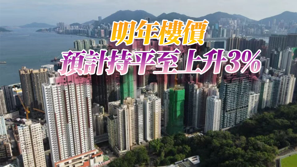 本港樓市續回暖 標普料全年樓價升8%至10%