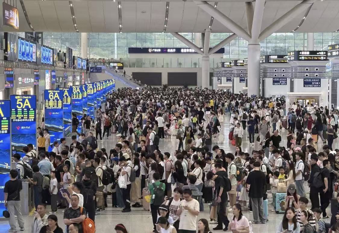 深圳北站、福田站均創歷史新高廣深港跨境客流持續火熱    深圳鐵路「五一」假期運輸圓滿收官  