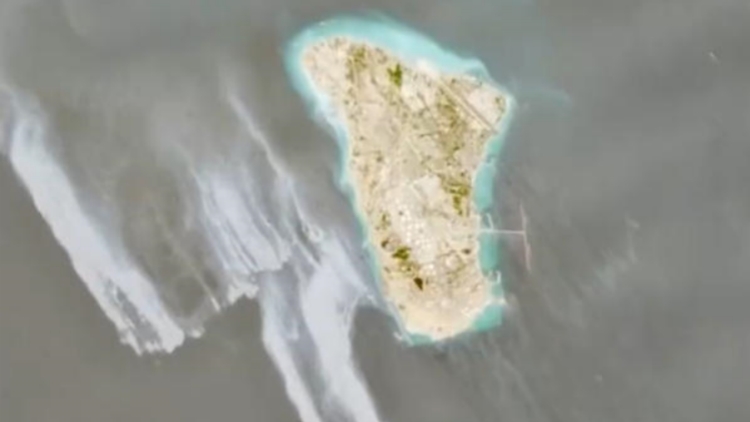 伊媒：哈爾克島附近油污實為歐洲油輪排放物