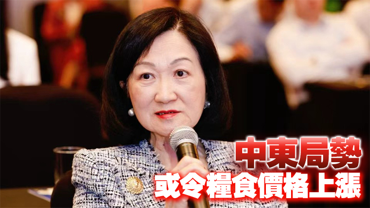 葉劉淑儀：籲政府宏觀評估中東局勢影響