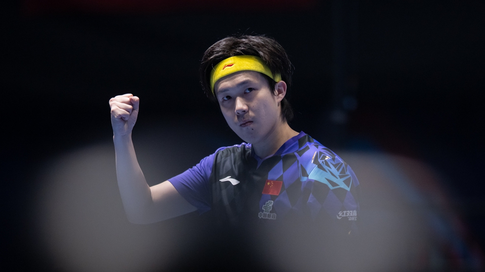 倫敦世乒賽3比0戰勝日本隊 國乒男團實現12連冠