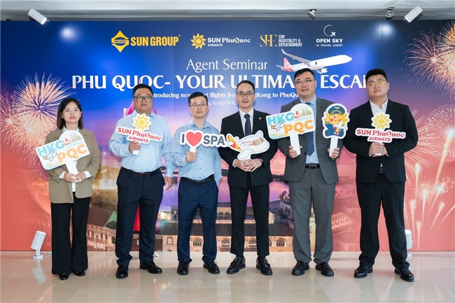 智付國際亮相越南太陽富國航空香港推介會