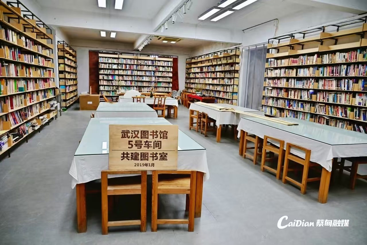 閒置廠房變書香驛站 蔡甸「五號車間」點亮鄉村閱讀之光