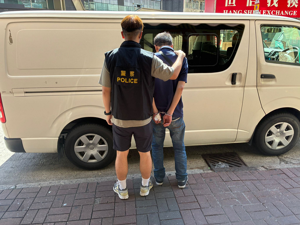 警方旺角掃黃 拘捕一名男主持