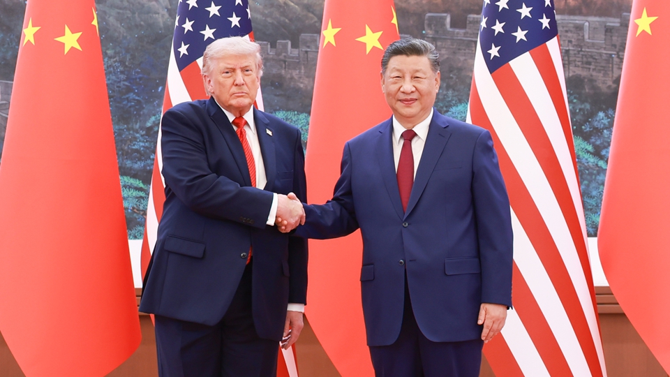 習近平同美國總統特朗普會談：讓2026年成為中美關係繼往開來的歷史性、標誌性年份