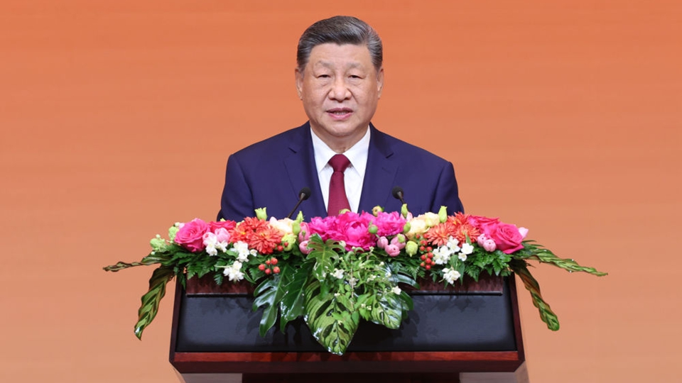 習近平為美國總統特朗普舉行歡迎宴會