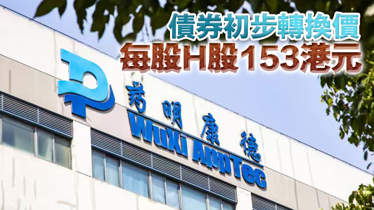 藥明康德擬發行近68億元人民幣可轉債