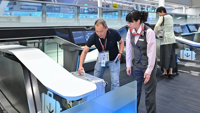 機場二號客運大樓離港設施5·27啟用 15間航空公司進駐