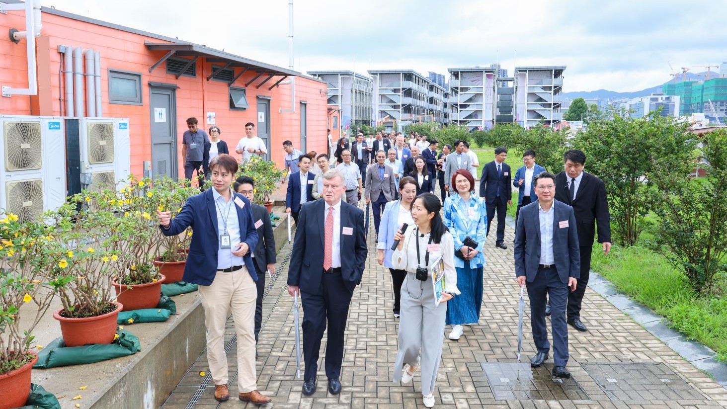 民建聯向多國領事商會介紹啟德發展 冀促進國際青年交流