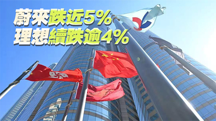 【收市盤點】港股全日升122點 新能源汽車股受壓