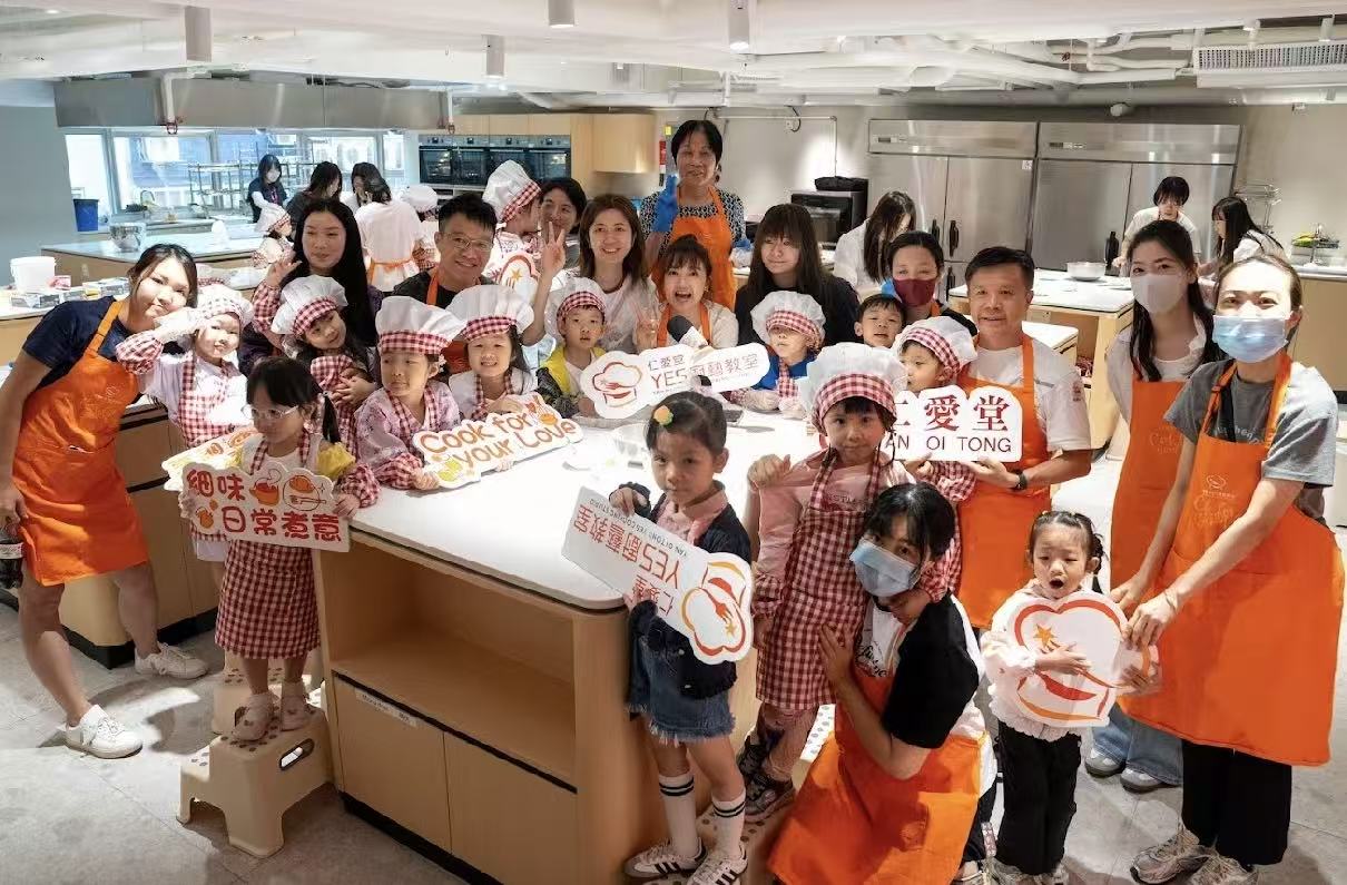 糖妹仁愛堂親子活動成功自製龍鬚糖