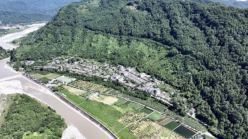十年蝶變「當代桃源」四川綿竹雲蓋村成為深山精神原鄉