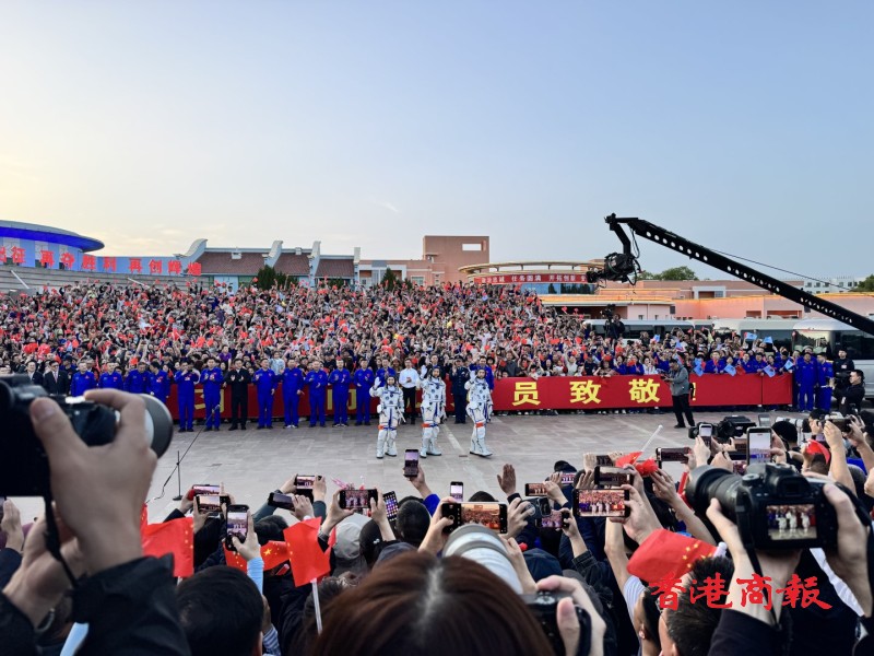 現場直擊｜神舟二十三乘組出征