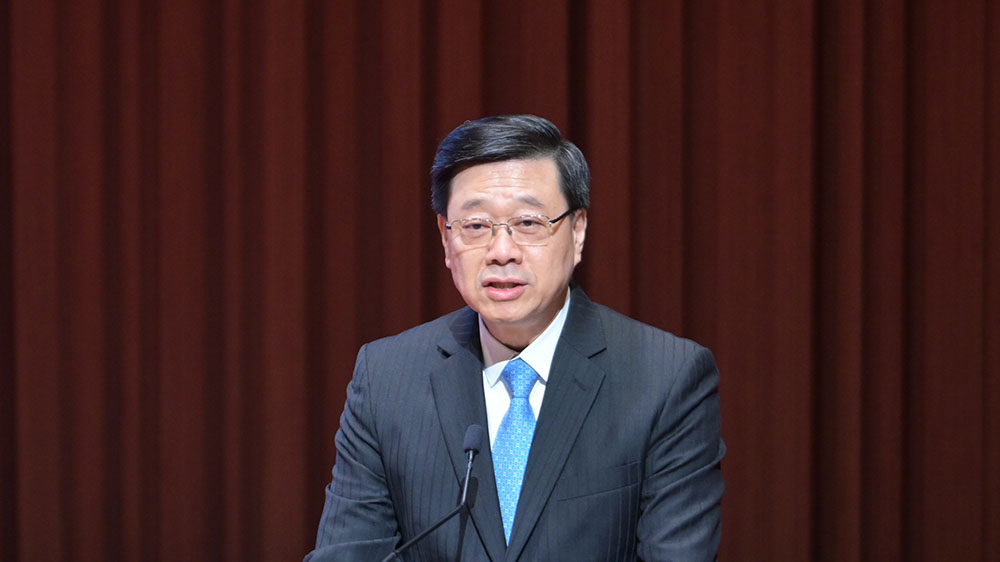 李家超恭賀神舟二十三號發射圓滿成功 形容香港由「支持者」成為「執行者」