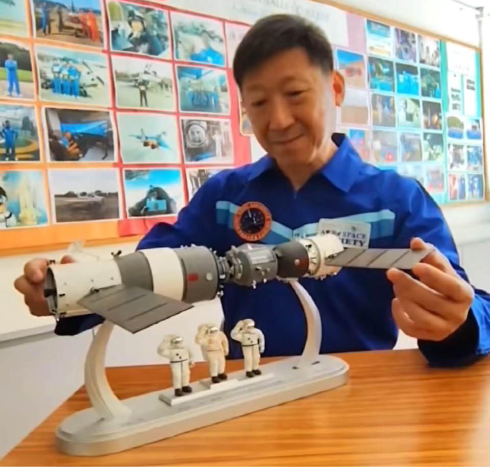 港產航天員黎家盈升空 雷健泉：將香港市民的願望帶到星空
