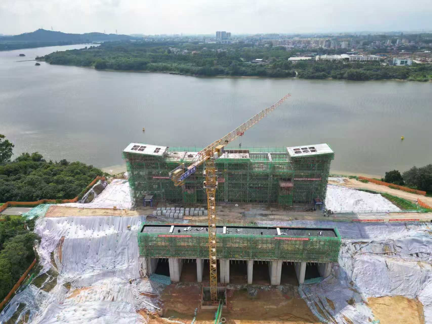 在漢央企助力惠州潼湖水利工程建設取得新進展