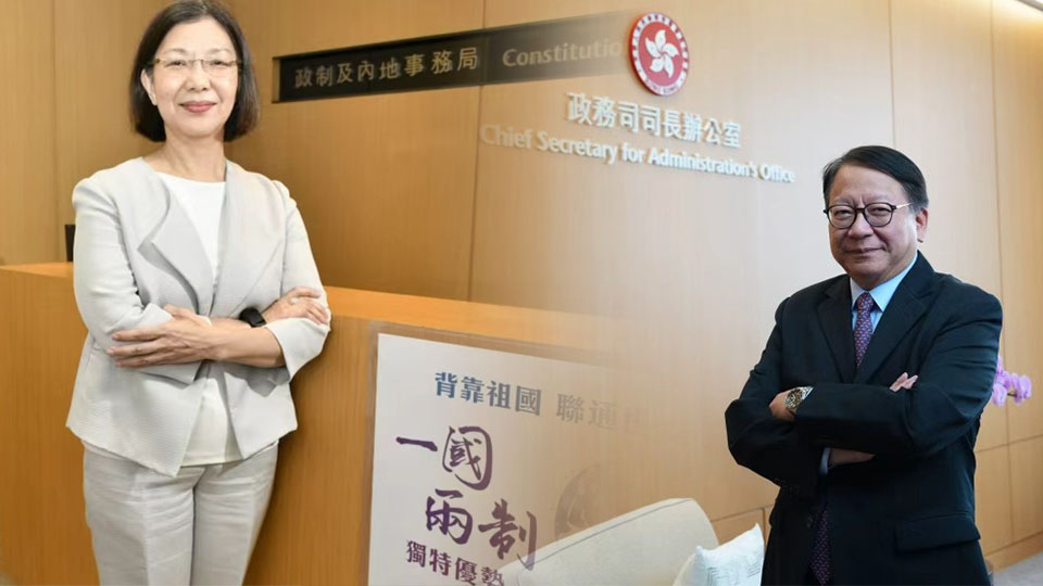 陳國基謝小華今午赴京 將拜訪國務院港澳事務辦公室