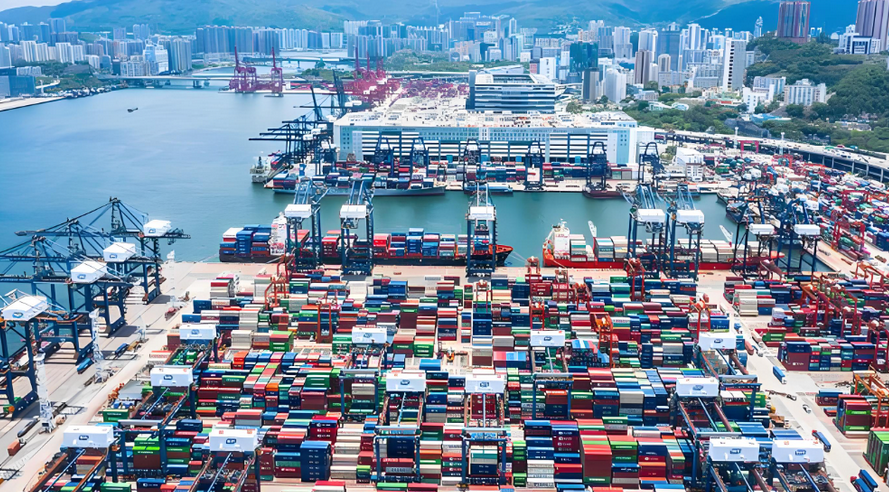 4月港出口貨值升幅擴大至42.9%