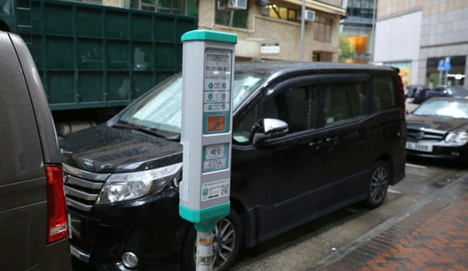 運輸署：7月2日起在4街道試行咪表感測器 用AI分析咪表位使用狀況