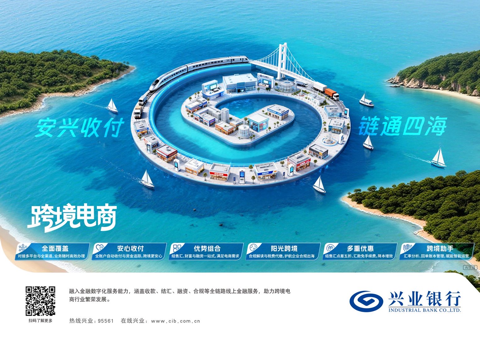 跨境電商 安興收付 鏈通四海