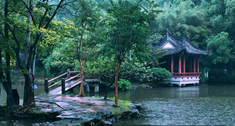 有片 | 皖徽州區：煙雨入唐模 清溪繞古村