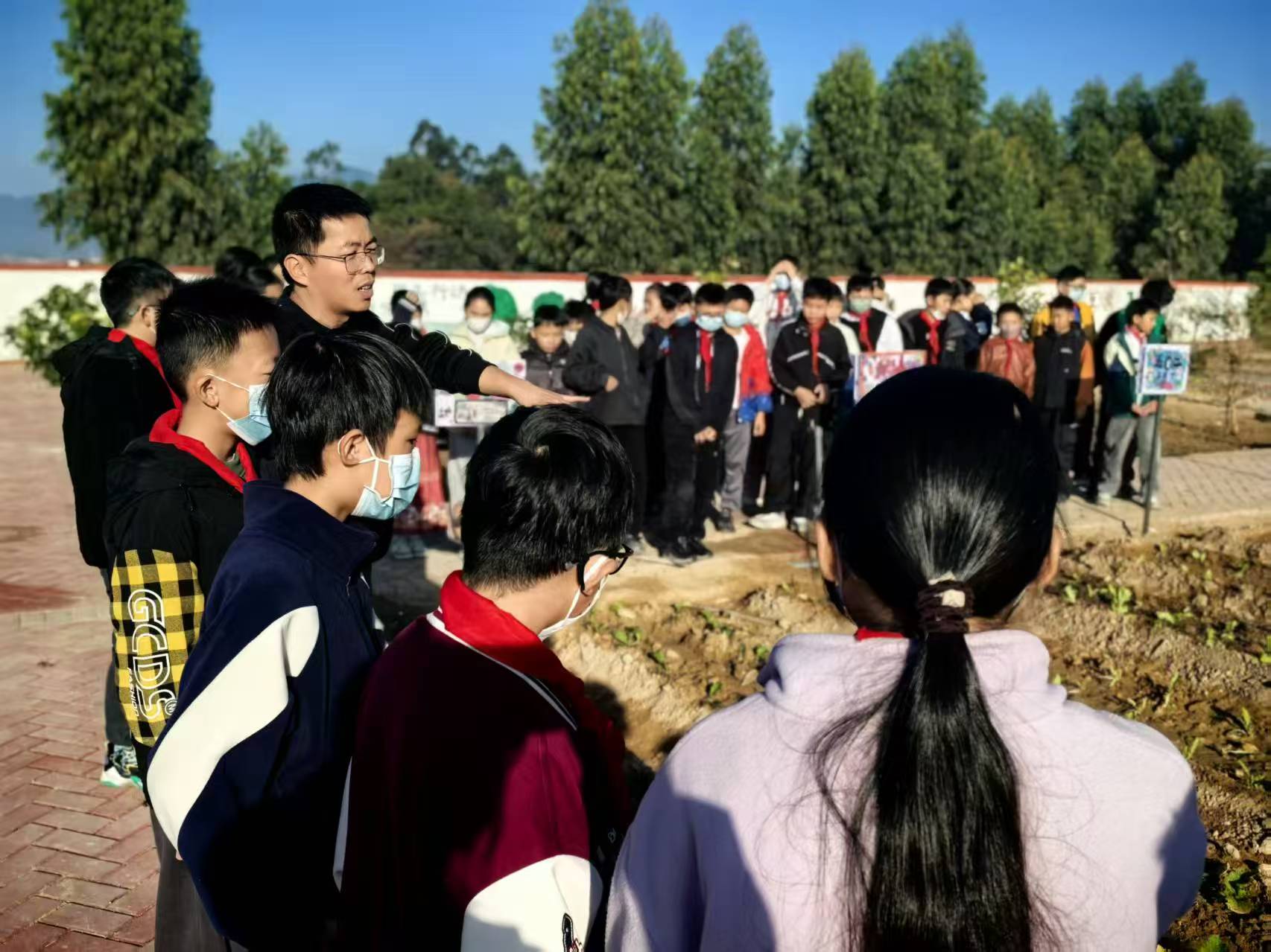 閒置荒地變「育心場」  「五維共育」蹚出鄉村勞動德育新路