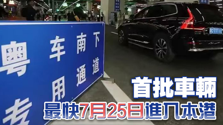粵車南下配額倍增 陳美寶：廣東省將增設多個車輛驗車中心