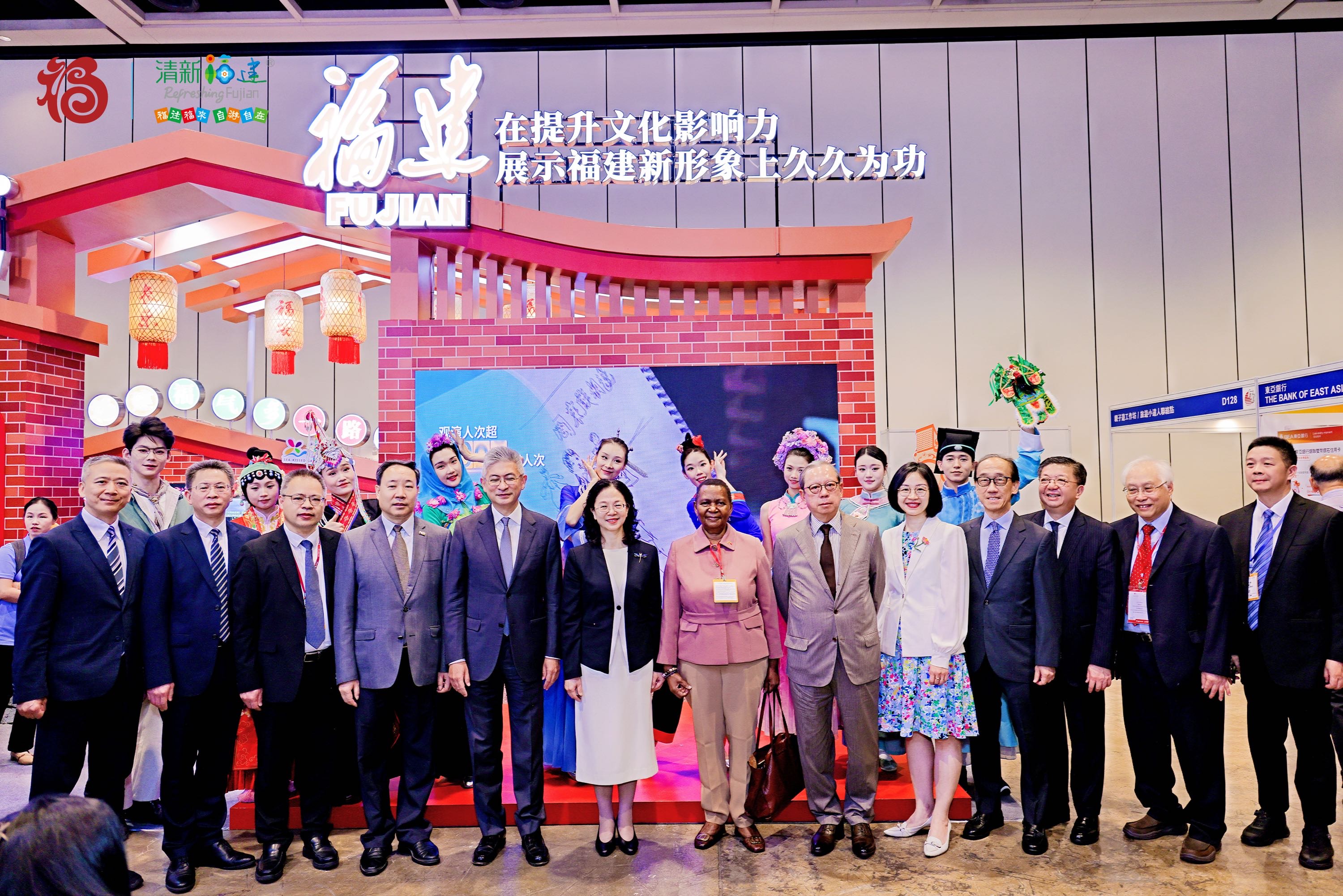 第40屆香港國際旅遊展開幕 福建特裝館吸睛