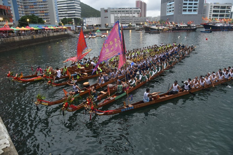 東區龍舟競渡大賽暨嘉年華 慶回歸29周年
