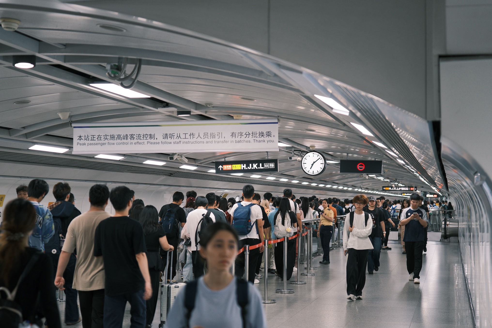 端午假期日均客流或破千萬  廣州地鐵多條線路延長服務保出行