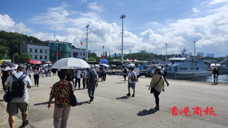 有片丨昂船州軍營一連兩天辦開放日 市民反應熱烈