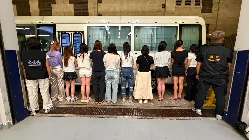 警方油尖打擊黑工及掃黃 拘捕30名男女