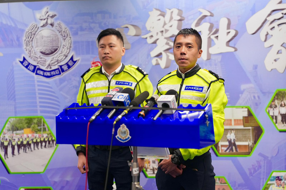 警方西九龍打擊駕電動單車 首次出動無人機配合拘54人