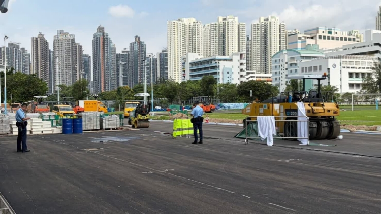 65歲男工遭壓路機撞倒不治 建築署深表難過