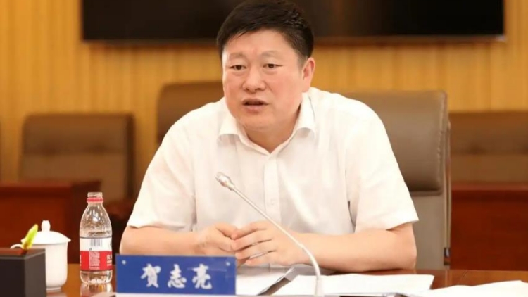 中央社工部副部長賀志亮受查